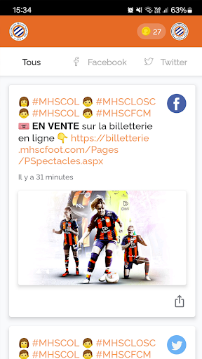 Montpellier Hérault Sport Club Screen 2