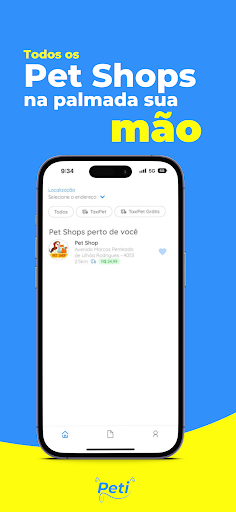 Android application Peti screenshort