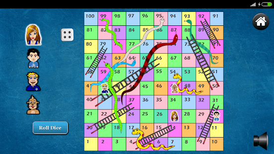 Snakes and Ladders Screenshot