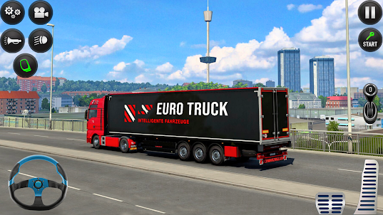 Simulador 3D de estacionamento de caminhões Pro versão móvel
