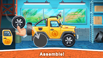 Game screenshot Truck, Dinosaur Games for Kids mod apk
