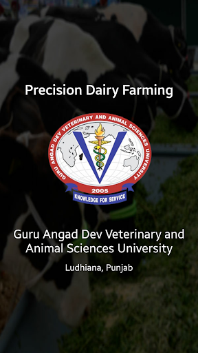 Android application PRECISION DAIRY FARMING screenshort