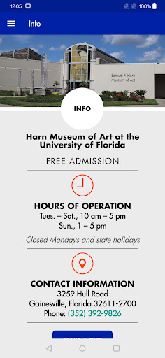 UF Harn Museum of Art Screen 2