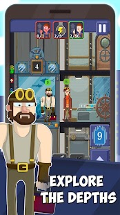 Elevator simulator without doors: floors of city Screenshot