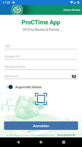 Android application ProCTime App screenshort