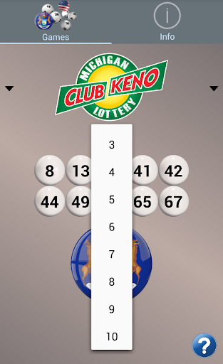 Michigan Lottery: Algorithm Screen 3