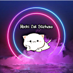 Cover Image of Descargar Animated Cat - Mochi - Stickers for WhatsApp 9.8 APK