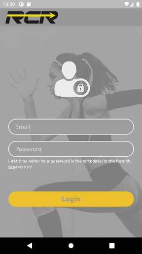 Android application RCR Sports screenshort