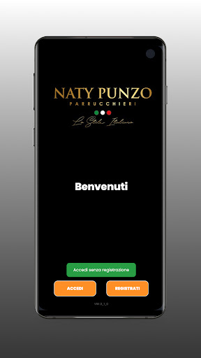 Android application Naty Punzo Parrucchieri screenshort