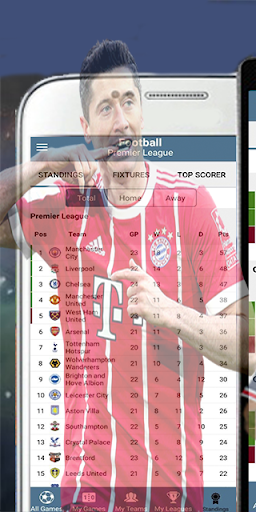 Android application Match Live screenshort