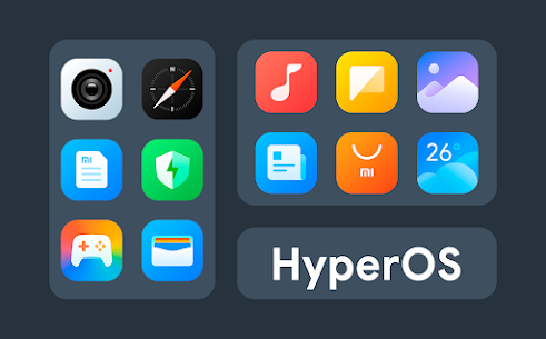 HyperOS – Icon Pack APK (version corrigée/complète) 2