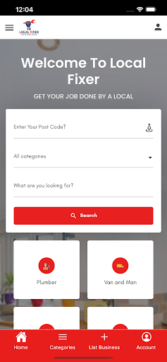 Android application Local Fixer screenshort