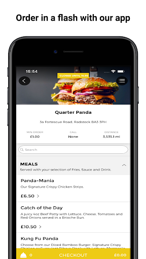Android application Quarter Panda screenshort