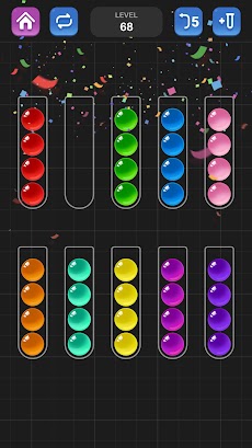 ボール選別 - 脳を鍛える色分けパズル ゲームのおすすめ画像5