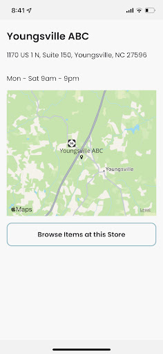ShopNCABC Screen 2