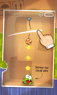 Om Nom: Drop & Match - Screenshot 1