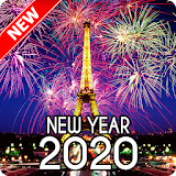 New Year 2020 Wallpaper (Eiffel) icon