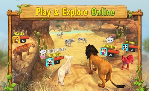 Lion Family Sim Online – Animal Simulator For PC installation