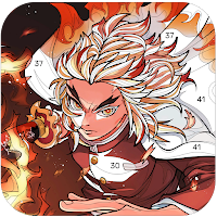 Demon Kimetsu Slayer Coloring