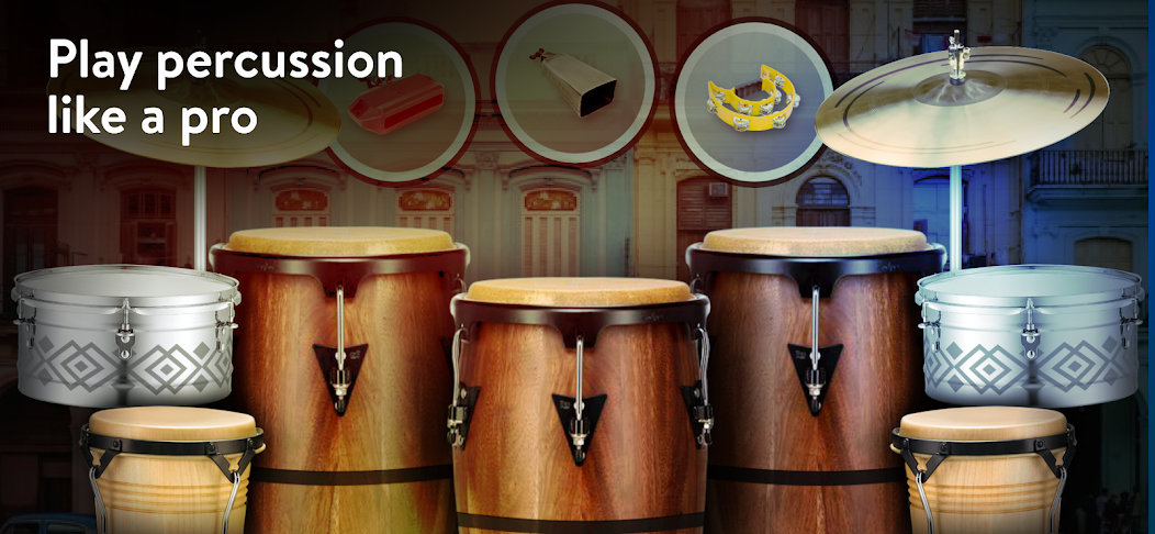 Real Percussion: instruments v6.19.6 APK + Mod [Unlocked][Premium] for Android