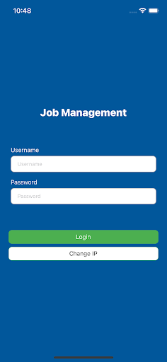 Android application Job Management screenshort