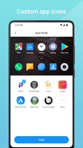 Download Mint Launcher v1.1.4.10 for Android (by Xiaomi) poster-1