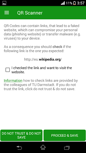QR Scanner Screen 3