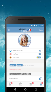 Captura de Pantalla 3 France Social: French Dating android