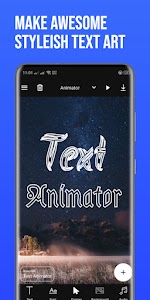 Text Animator : Animated name Unknown