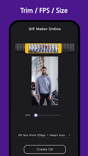 Android application GIF Maker Online screenshort