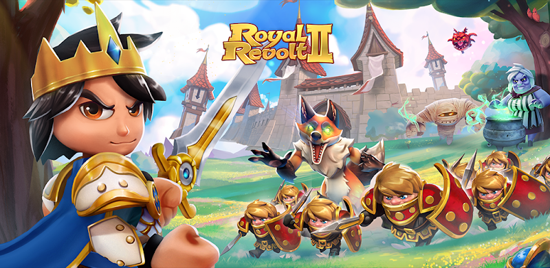 Royal Revolt 2: Стратегия, Королевство и  Экшен