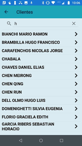 Android application Ds Pedidos 2.0 screenshort