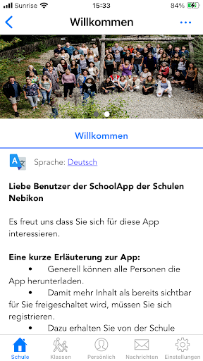 Schule Nebikon Screen 3