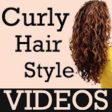 Curly Hairstyles VIDEOs Steps icon