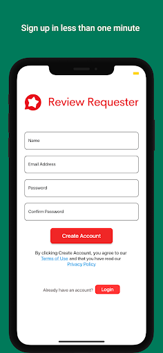 Review Requester Screen 2