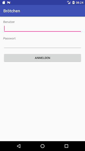 Android application Brötchen screenshort