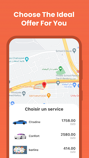 Android application LAQUI screenshort
