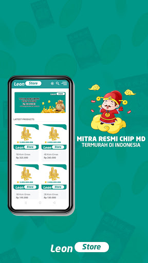 Android application Agen Chip-Jual Beli Chip Murah screenshort