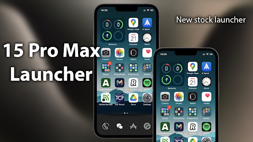 iOS iPhone 15 Pro Max Launcher Screen 3
