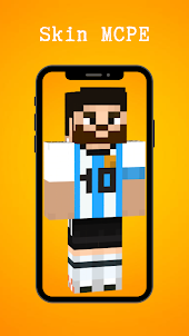 Skin Messi for Minecraft PE