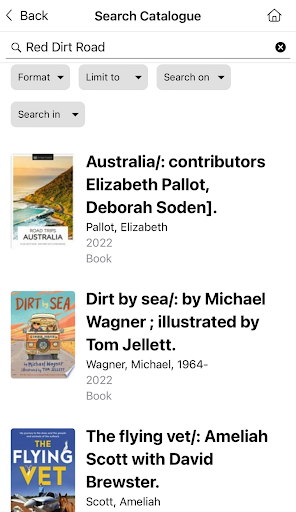 Eurobodalla Libraries Screen 3