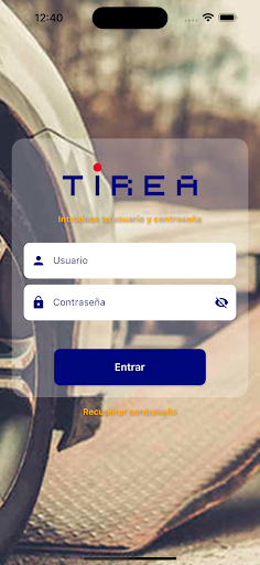 Android application Itrack-Tirea screenshort