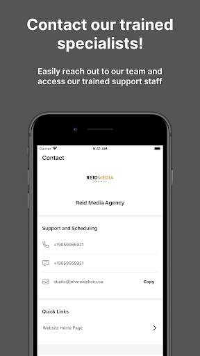 Reid Media Agency Screen 3