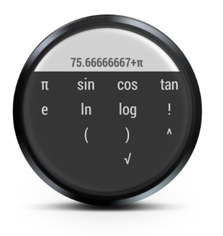 Android application Calculator For Wear OS (Android Wear) screenshort