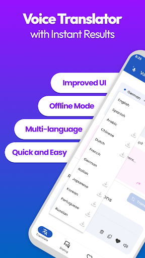 Android application Offline Translator - Languages screenshort