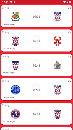 York City FC Fan App screenshot 2