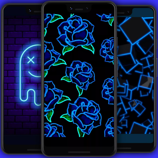 Blue Neon Wallpapers 4K
