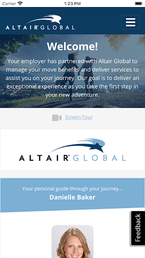 Android application Altair Anywhere screenshort