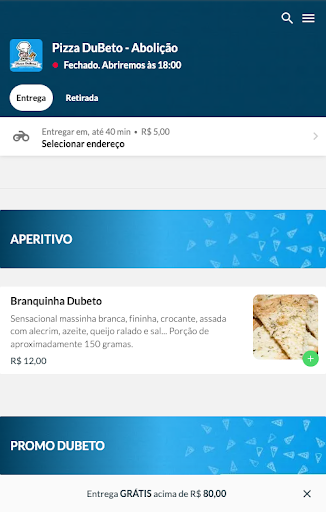 Pizza DuBeto Screen 2