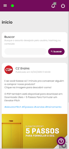 Android application DNA BRF screenshort